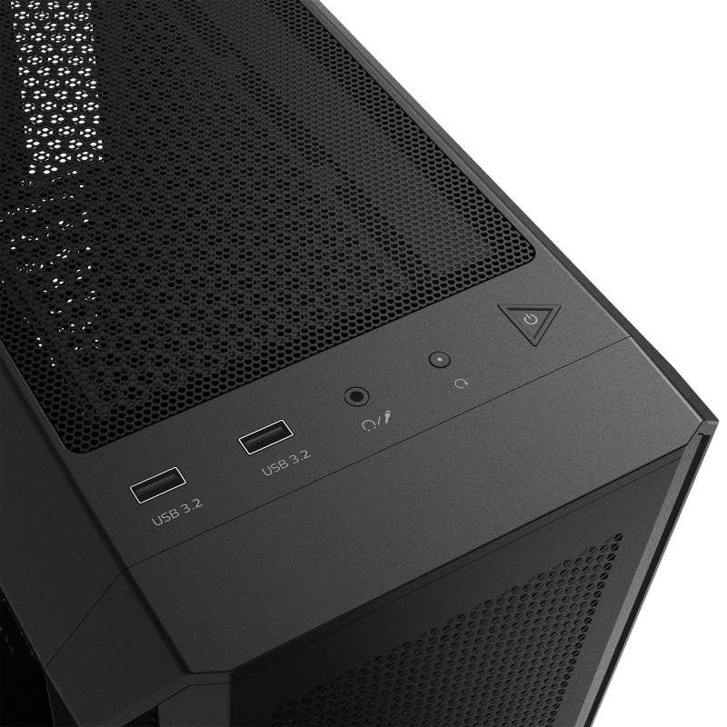 Adata XPG Valor Air Plus/Midi Tower/Transpar./Čierna