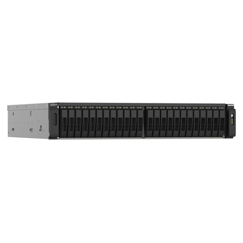 QNAP TS-h2490FU-7232P-32G (AMD EPYC, ZFS, 32GB ECC RAM, 24x 2,5'' U.2, 2x 2,5GbE, 4x 25Gb SFP28)