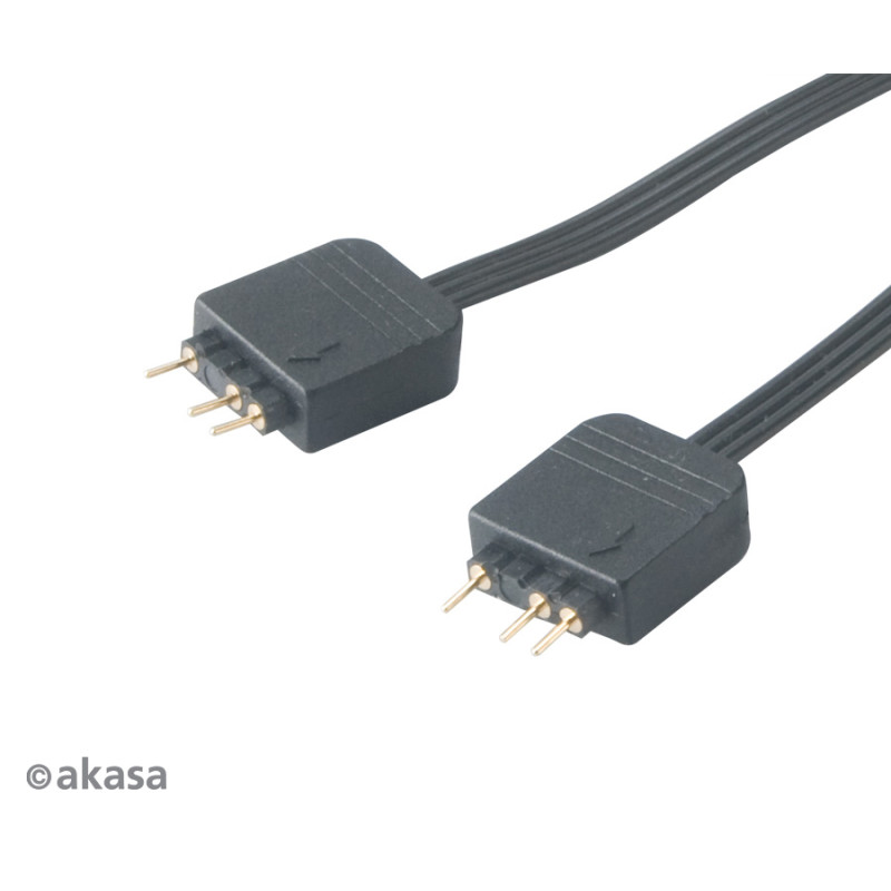 AKASA - RGB LED kábel-splitter adresovateľný 12 cm