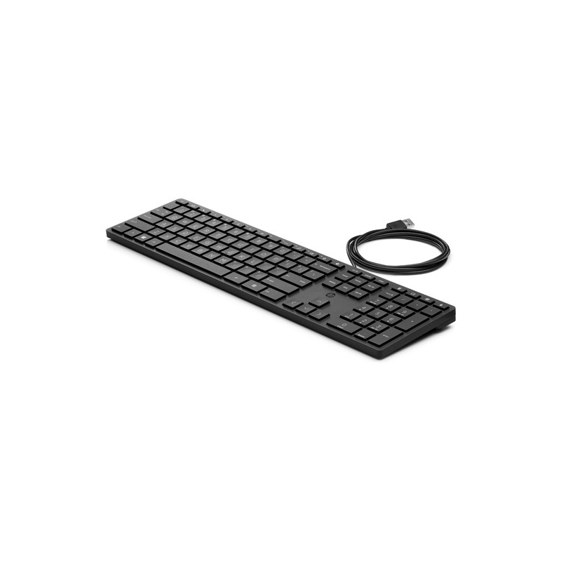 HP 320K/Drátové USB-A/ CZ- SK layout/Čierna