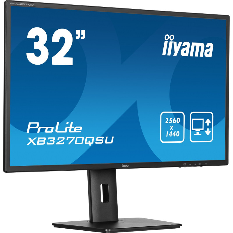 iiyama ProLite/XB3270QSU-B1/31,5''/IPS/QHD/100Hz/3ms/Black/3R