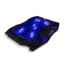 EVOLVEO Ania 5, chladiaca podložka pre notebook, 5x ventilátor, modré podsvietenie