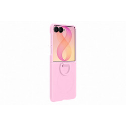 Samsung Silikonový magnetický kryt s držiakom na prst pre Galaxy Z Flip8, Pink