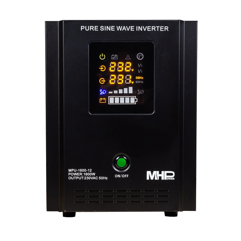 CARSPA - Záložný zdroj MHPower MPU-1600-12, UPS, 1600W