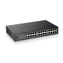 ZYXEL 24xGb fanless rack switch GS1100-24E v4