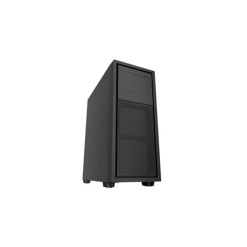 Gembird Computer Fornax K500/Midi Tower/Čierna