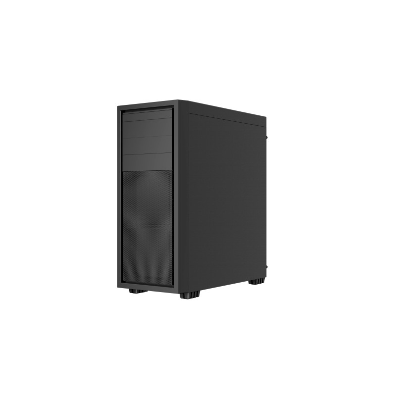 Gembird Computer Fornax K500/Midi Tower/Čierna