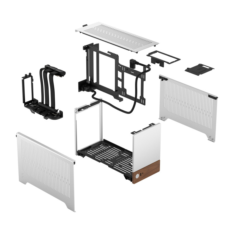 FRACTAL DESIGN - Fractal Terra/Mini ITX/Strieborná