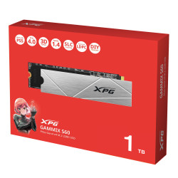ADATA XPG GAMMIX S60/1TB/SSD/M.2 NVMe/Strieborná/Heatsink/5R