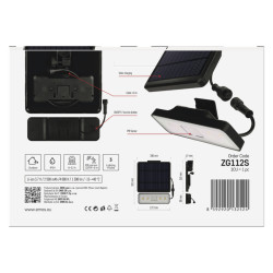 EMOS - LED SOLÁRNY REFLEKTOR SUNNO 1300LM IP54 NW