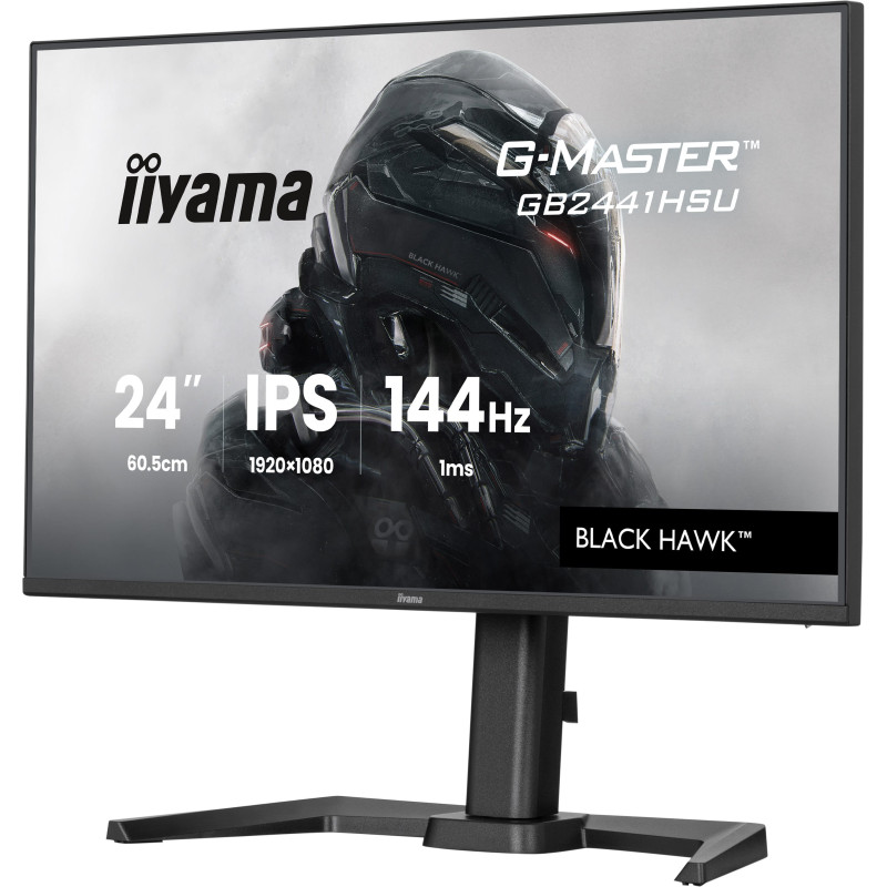 iiyama G-Master/GB2441HSU-B1/23,8''/IPS/FHD/144Hz/1ms/Čierna/3R