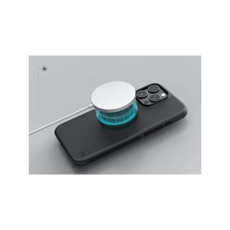Nillkin Super Frosted PRE Magnetic Zadný Kryt pre Apple iPhone 16 Pre Black