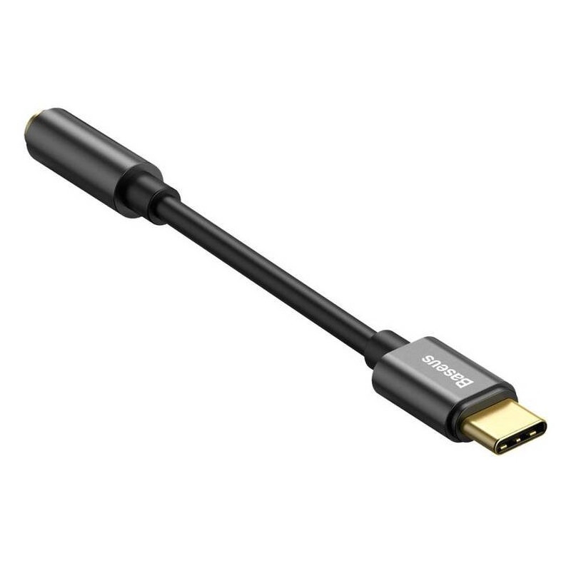 NONAME - Baseus audio adaptér z USB-C na Jack 3,5mm čierny