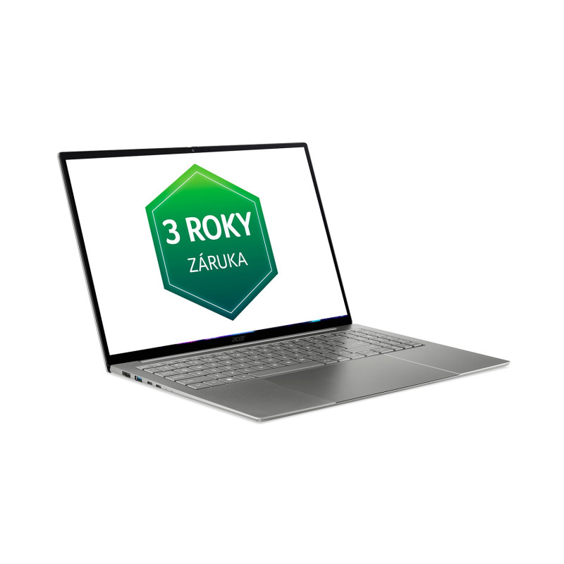 Acer Swift 16 AI/SF16-71T-73YS/UX7-358H/16''/2880x1800/T/32GB/1TB/Intel int/W11H/Gray/2R