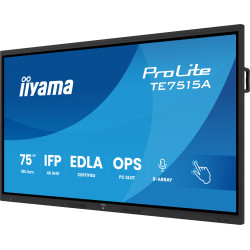 75'' iiyama TE7515A-B1AG: IPS, 4K, EDLÁ, NFC