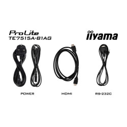 75'' iiyama TE7515A-B1AG: IPS, 4K, EDLÁ, NFC