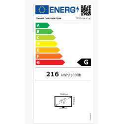 75'' iiyama TE7515A-B1AG: IPS, 4K, EDLÁ, NFC