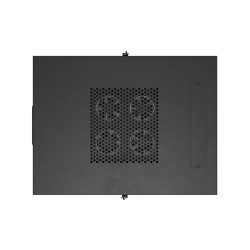 LANBERG 19'' VOĽNE STOJÚCA RACKOVÁ SKRIŇA 42U/600X800 (FLAT PACK) S PRESKLENÝMI DVERAMI LCD ČIERNA