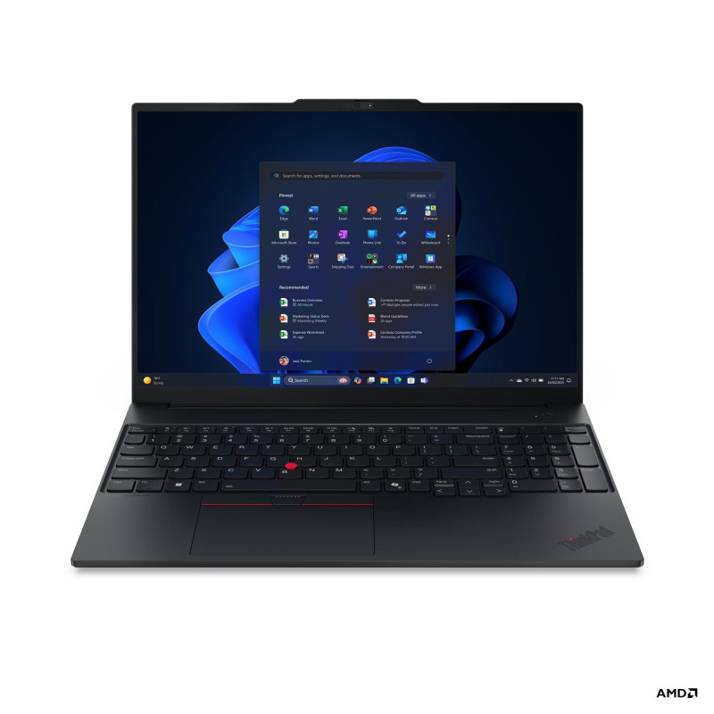 Lenovo ThinkPad E/ThinkPad E16 Gen 4/AMD Ryzen™ AI 7 345/16''/WUXGA/32GB/512GB/AMD int/W10P/Black/3R