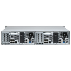 QNAP ES2486dc-2142IT-96G (all-flash ZFS NAS, duálny radič, 2x Xeon, 2x 48GB RAM, 24x 2,5'' SAS)