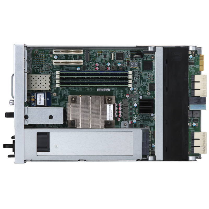 QNAP ES2486dc-2142IT-96G (all-flash ZFS NAS, duálny radič, 2x Xeon, 2x 48GB RAM, 24x 2,5'' SAS)