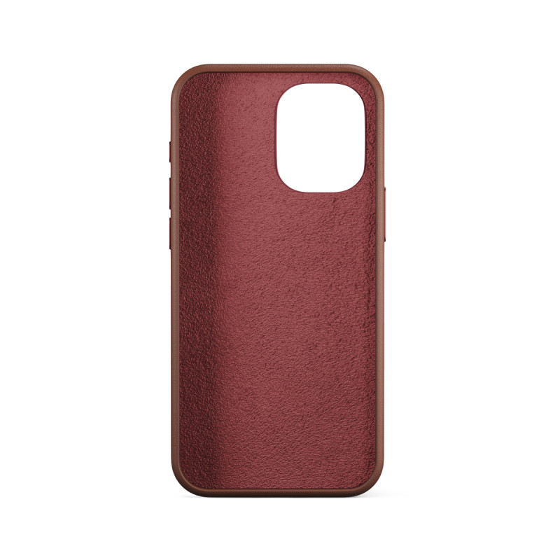 Epico Leather Mag+ Case iPhone 17 - hnedá