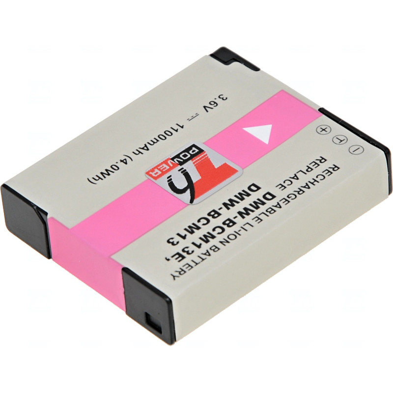 Batérie T6 Power Panasonic DMW-BCM13, DMW-BCM13E, 1100mAh, 4Wh