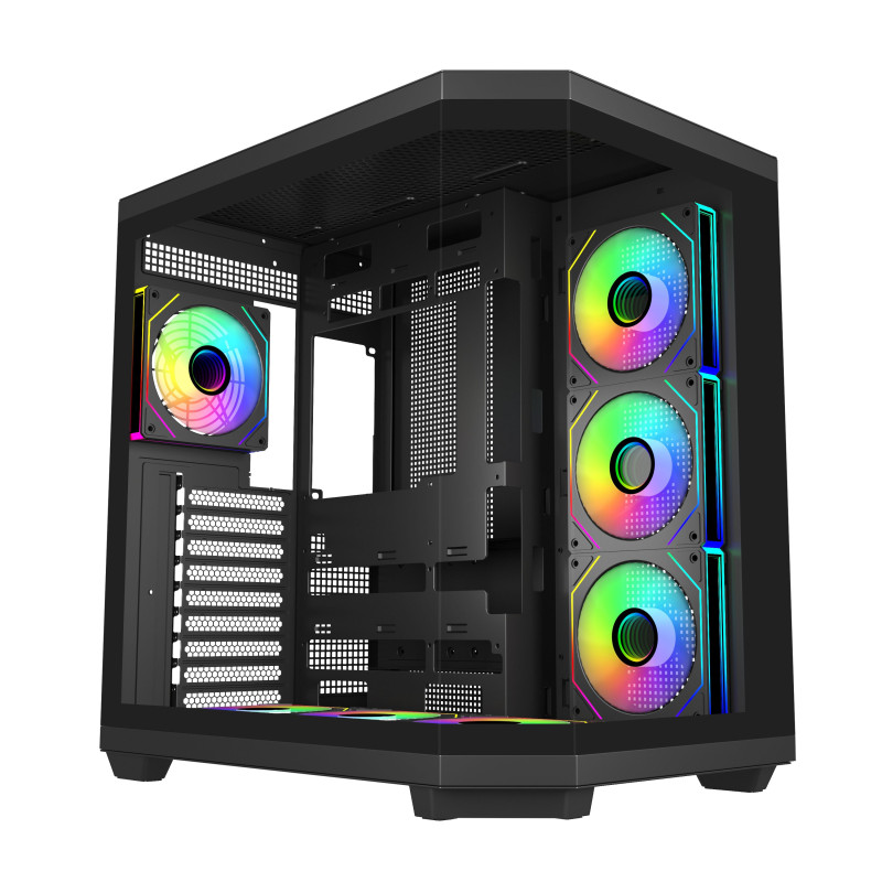 FSP U580-BA/Big Tower/Transpar./Čierna