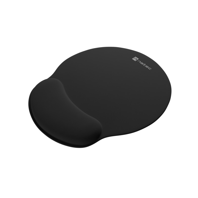 Ergonomický set podložiek pod zápästie Natec CHIPMUNK 2v1, čierna