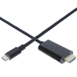 PremiumCord USB-C na HDMI kábel 2m rozlíšenie 4K*2K@60Hz FULL HD 1080p