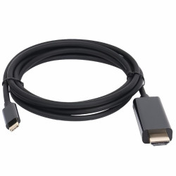 PremiumCord USB-C na HDMI kábel 2m rozlíšenie 4K*2K@60Hz FULL HD 1080p