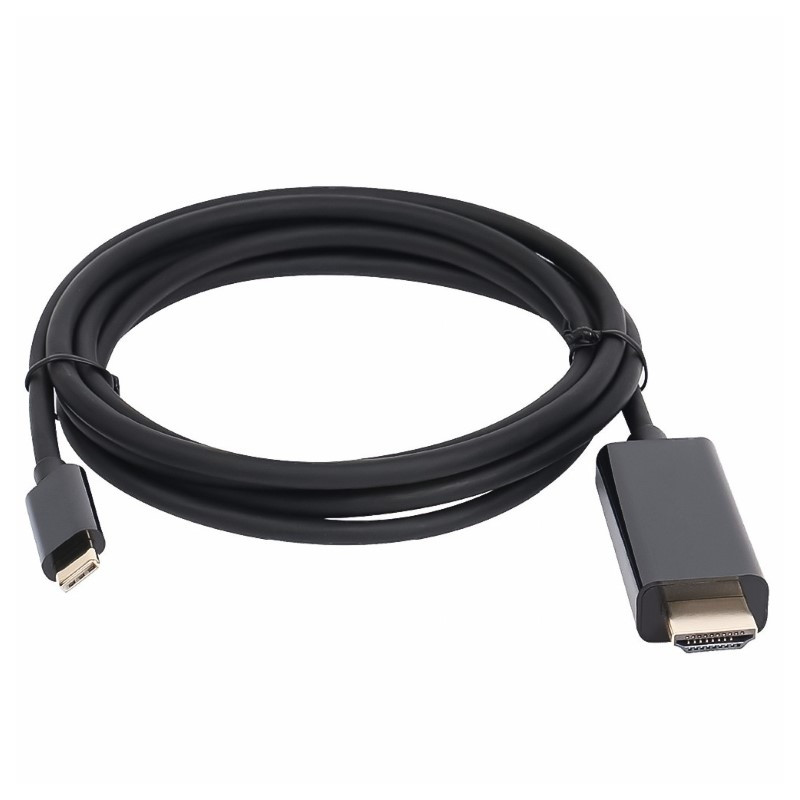 PremiumCord USB-C na HDMI kábel 2m rozlíšenie 4K*2K@60Hz FULL HD 1080p