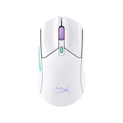HyperX Pulsefire Haste 2 Core/Herná/Optická/12 000 DPI/USB+BT/Biela