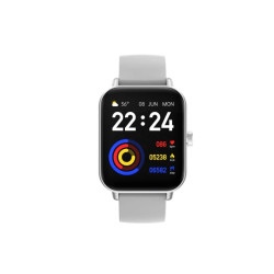 CARNEO Versa HR+/Silver/Šport Band/White