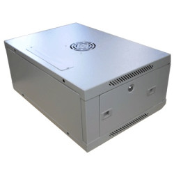 Datacom 19''rozv.jednodielny 4U/ hl.450mm plechové dvere