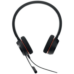 Jabra Evolve 20/Stereo/USB-C/Drôt/MS/Čierna