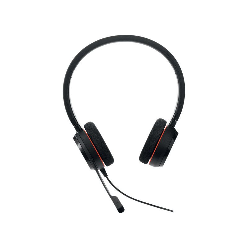 Jabra Evolve 20/Stereo/USB-C/Drôt/MS/Čierna