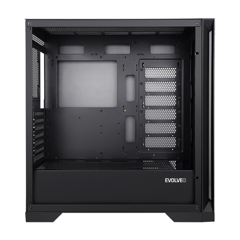 EVOLVEO Ptero Q2/Micro ATX/Transpar./Čierna