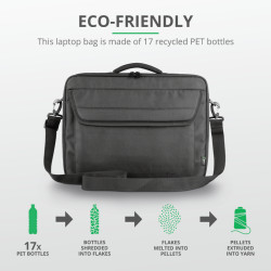 TRUST ATLANTA LAPTOP BAG 15.6'' ECO