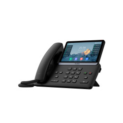 Yealink SIP-T77U SIP telefón, PoE, 16 SIP účtov, 7'' bar. LCD, GigE, 2x USB