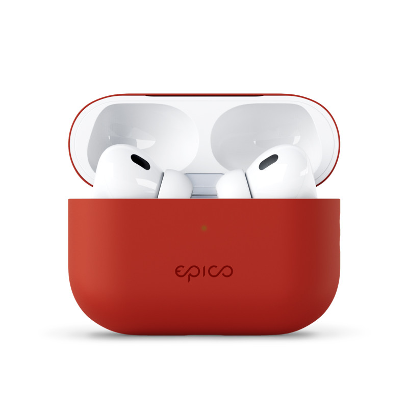 Epico Silicone Cover Airpods Pre 2 - červená
