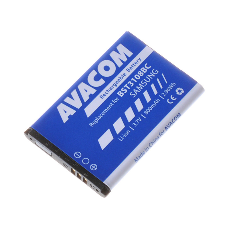 Batérie AVACOM GSSA-E900-S800A do mobilu Samsung X200, E250 Li-Ion 3,7 V 800mAh (náhrada AB463446BU)
