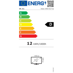 HP/322pv/21,45''/VA/FHD/100Hz/5ms/Black/3R