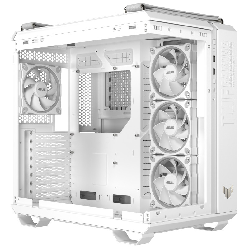 ASUS case GT502 HORIZON WHITE, ARGB, TEMPERED GLASS