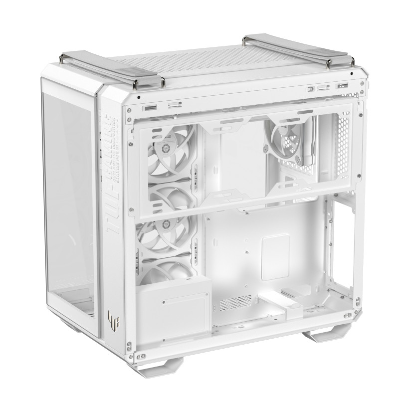 ASUS case GT502 HORIZON WHITE, ARGB, TEMPERED GLASS