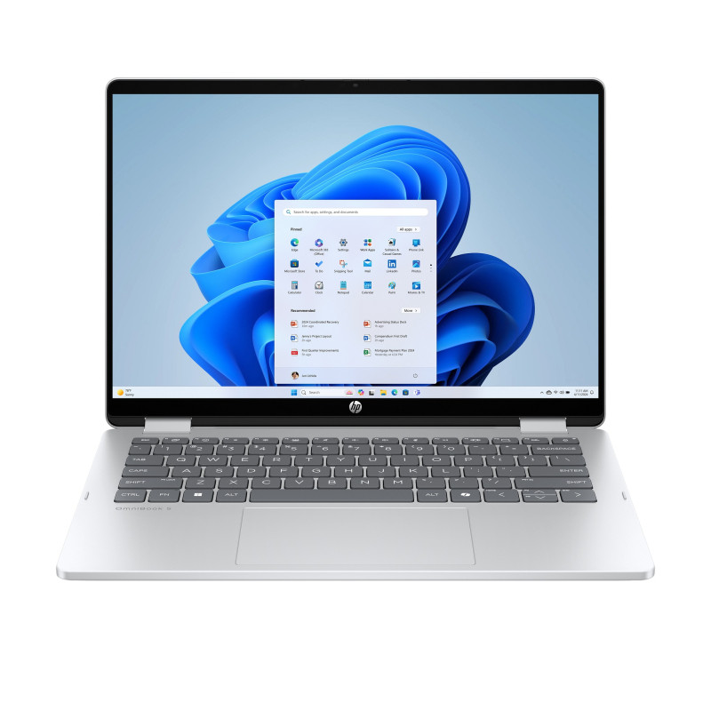 HP Omnibook 5/14-fp0001ncx/5-120U/14''/WUXGA/T/16GB/512GB/Intel int/W11H/Silver/3R