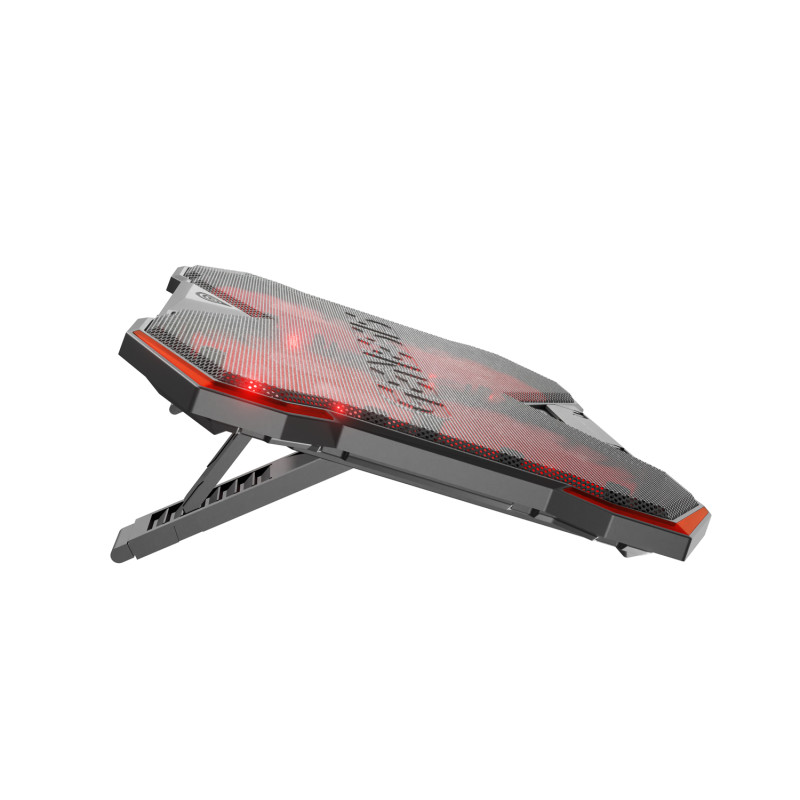 Chladiaca podložka pre NB Genesis OXID 260, LED, 15,6-17,3'' 4xvetrák, 2xUSB