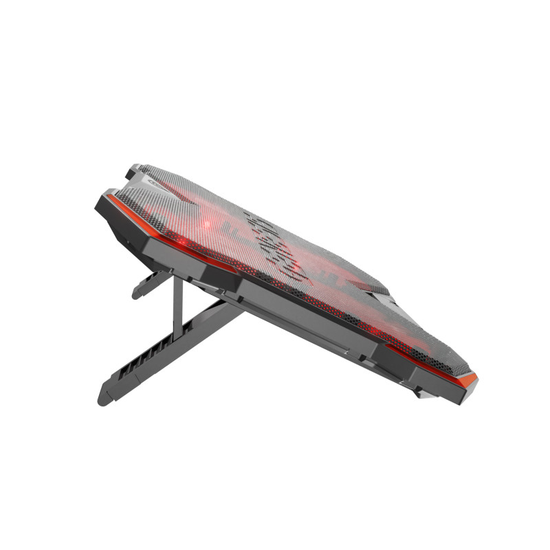 Chladiaca podložka pre NB Genesis OXID 260, LED, 15,6-17,3'' 4xvetrák, 2xUSB