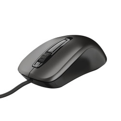 TRUST CARVE/Kancelárska/Optická/1 200 DPI/Drôtová USB/Čierna