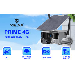 Solárna kamera Viking PRIME-4G/18000mAh/farebné nočné videnie/IP66/aplikácia/Android/iOS